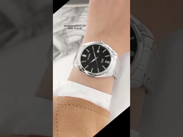  CITIZEN BI5100-58E - Thiết kế lịch lãm với mặt số đen huyền bí #donghohungthinh #citizen #watch
