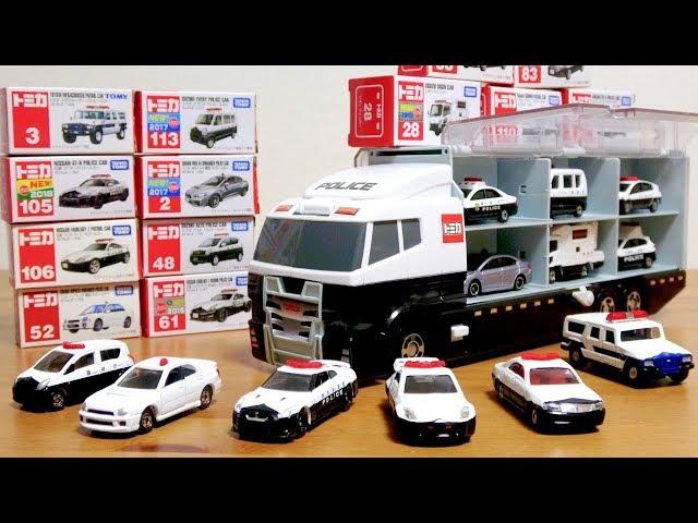 Tomica Police car Storage car