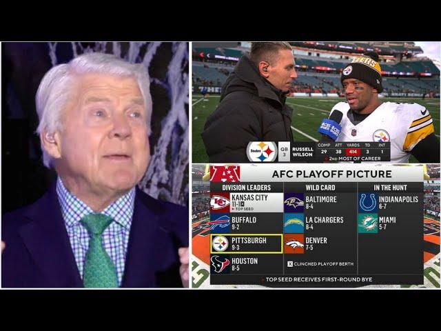 Jimmy Johnson breaks down NFL playoff picture: Steelers beat Bengals, Vikings NFC threat with 10-2