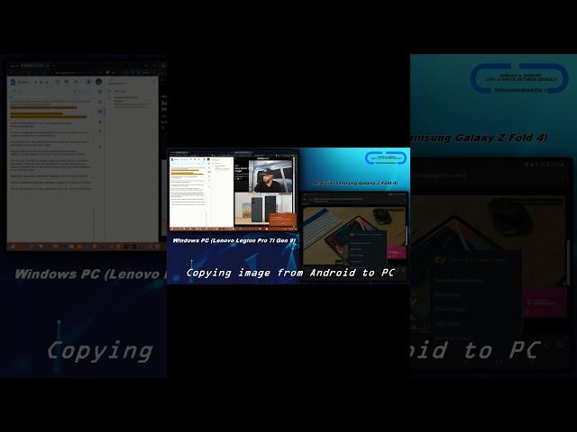 Microsoft Windows 11 Phone Link | Copying Image: Android & Windows!