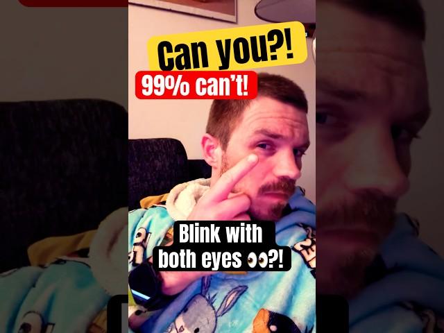Can You Blink / Wink with BOTH Eyes at the Same Time?  | The Challenge You Didn’t Know You’d Fail