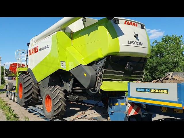 Claas Lexion 540 - б'юджетний, економний, надійний !!!