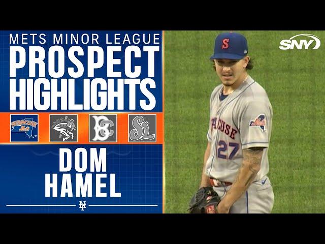 Mets pitching prospect Dom Hamel tosses five scoreless in Syracuse win | SNY