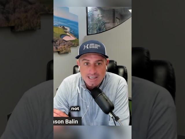 There's a lot of opportunity in the realm of private lending and hard money lending | Jason Balin