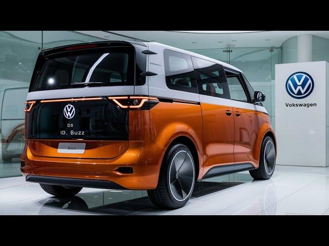 2025 New Volkswagen ID Buzz  Electric Van with Retro Style and Modern Innovation