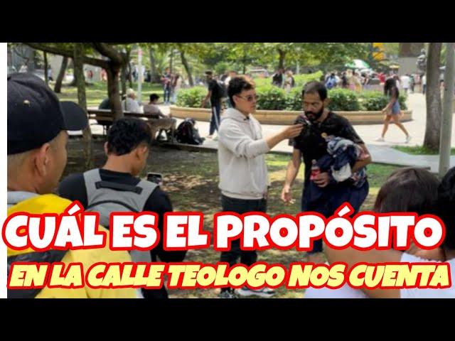 TEÓLOGO NOS DICE CUÁL ES EL PROPÓSITO DE EL EN LA CALLE “impresionante #habitantedecalle #teologode