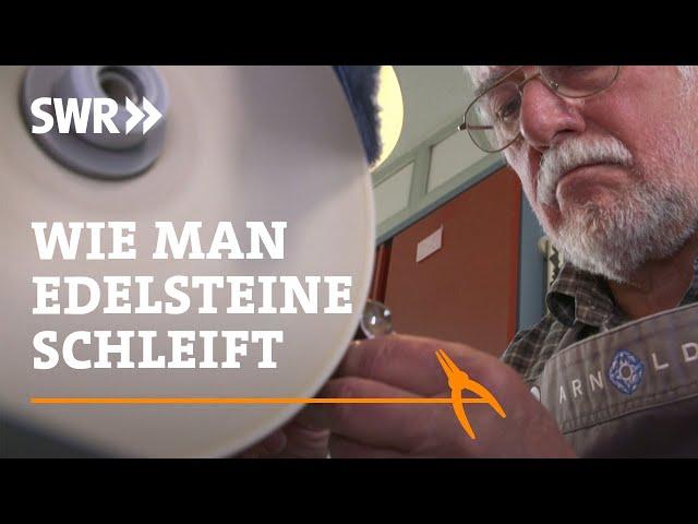 How to cut gemstones | SWR Handwerkskunst