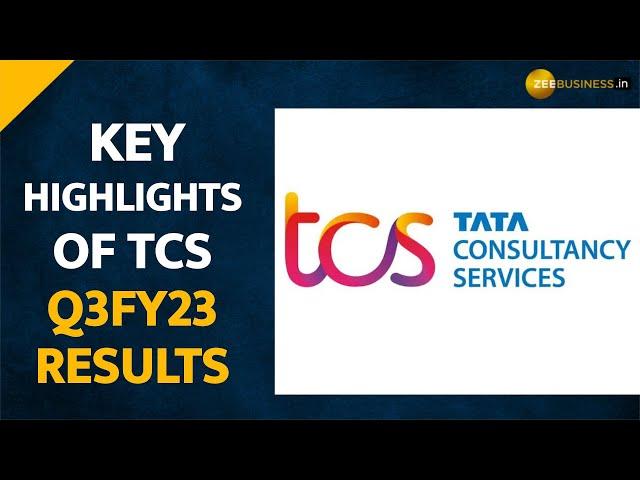 TCS Q3 Results: Net Profit rises 11%; announces dividend of Rs 75 per share