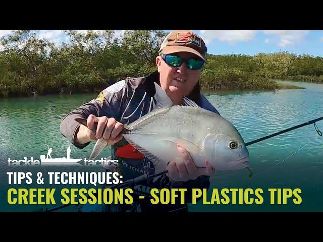 Creek Sessions - Trevally & Grunter on Soft Plastics