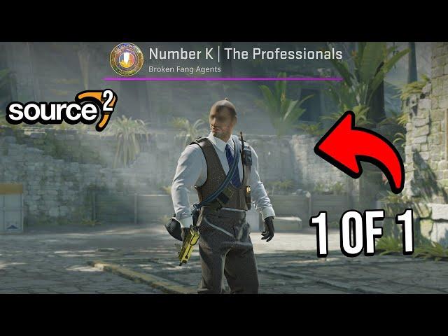 THIS PRO HAS THE RAREST AGENT SKIN IN CS:GO?!