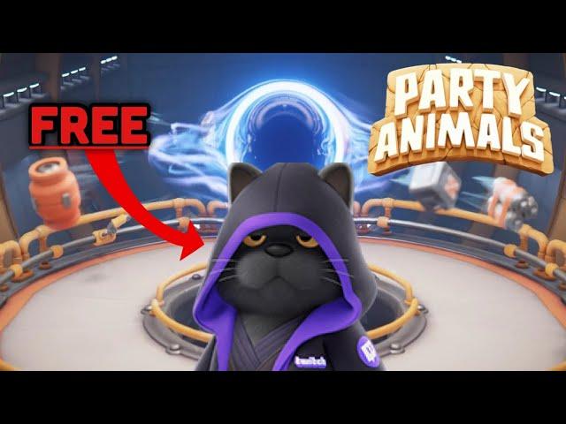 How To Get The Free Twitch Levi Skin In Party Animals | Simple Tutortial