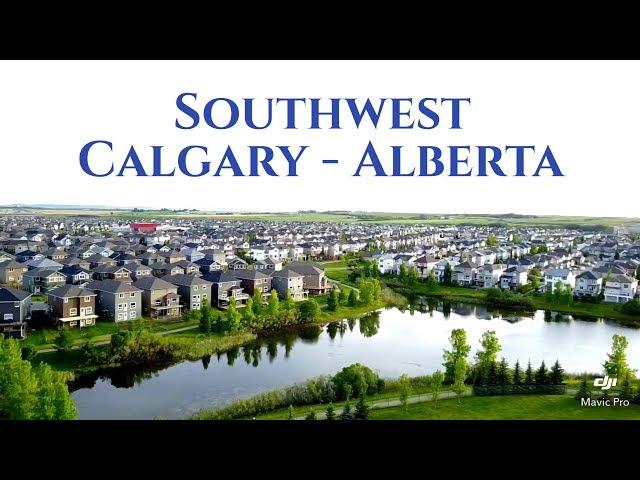 Drone Flight - Southwest Calgary, Alberta