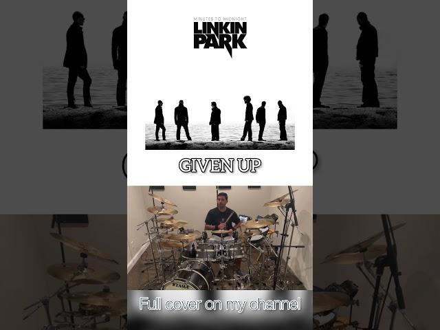 “Given Up” by @LinkinPark is now available on my channel! #drumcover #linkinpark #drums