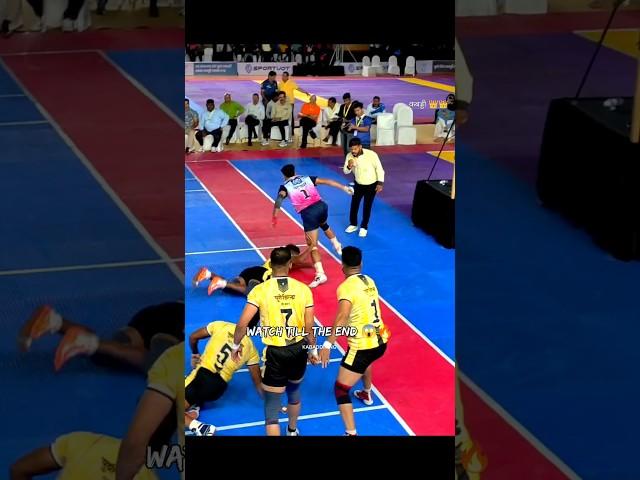 WATCH TILL THE END  #shorts #kabaddi #kabbadi #kabadi #kabaddiking