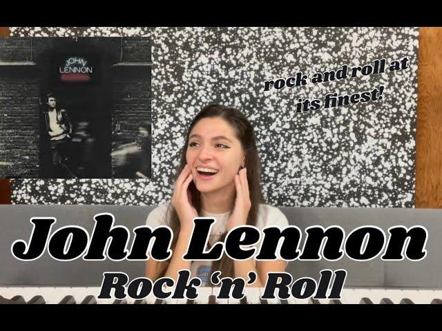 REACTING TO JOHN LENNON ROCK 'N' ROLL | ROCK AND ROLL MANIA! SIDE I