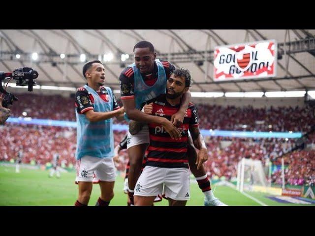 Gabriel vive tarde de Gabigol, joga bem, faz 2 gols, mas Galo diminui e o Fla vence por  3 a 1. LIVE