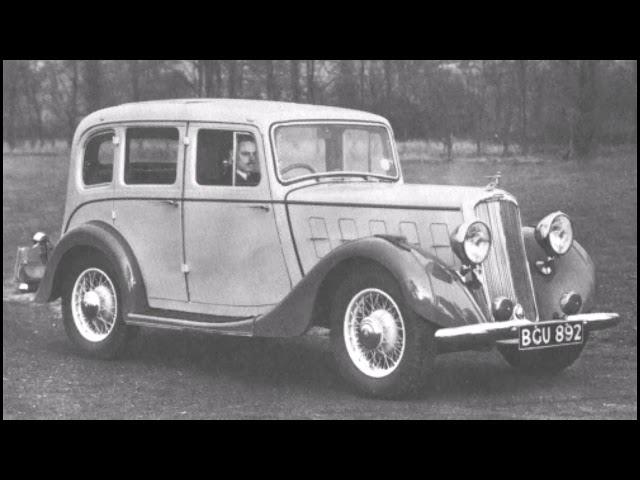 HUMBER CARS OF THE 1930'S