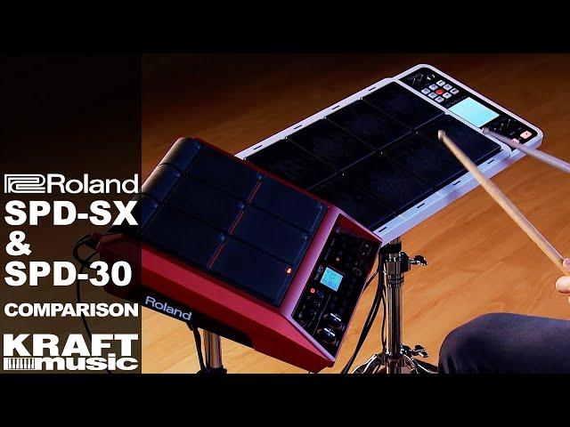 Roland SPD-SX & SPD-30 - Comparison