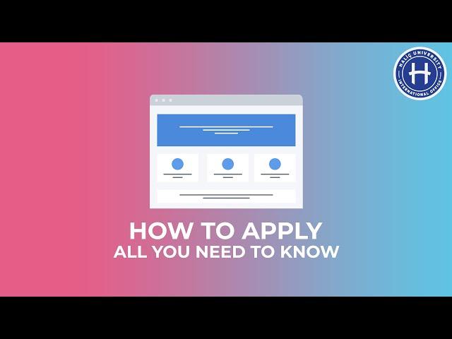 Know It All: How To Apply