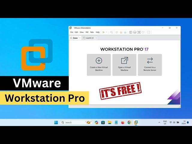 Download and Install VMware Workstation Pro for FREE