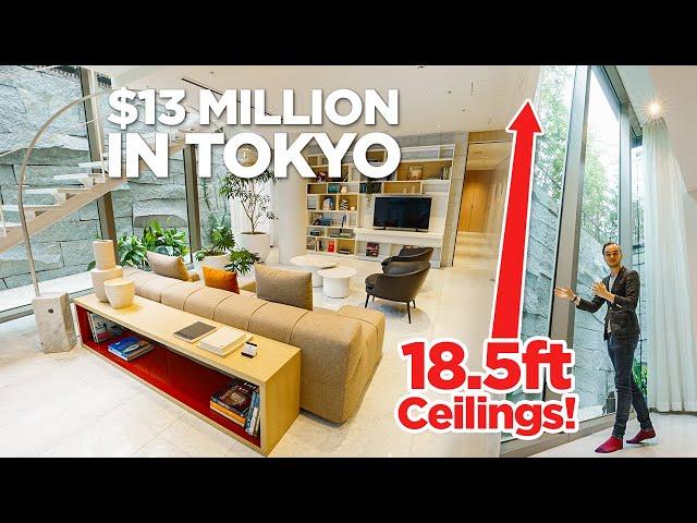 Inside a $13 Million Ultra Luxury Condo in Tokyo | Japanese Apartment Tour