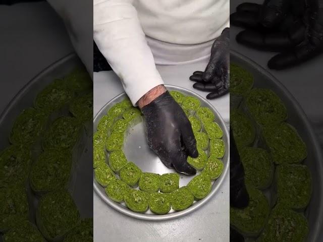 Böyle baklava yapan var mı #baklava
