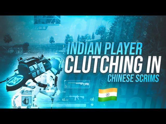 WHEN INDIAN PLAYER CLUTCHES IN CHINESE T2 SCRIMS | ESCA | CHINESE PROS ?