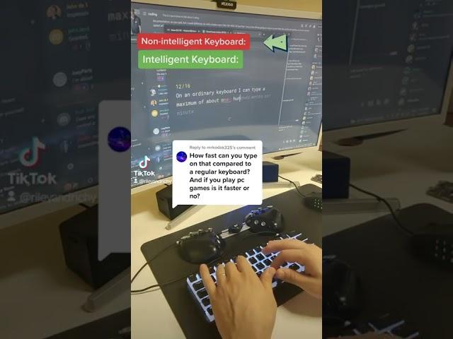 Undeniably faster than an ordinary keyboard #charachorder #typing #productivity #keyboard #tech