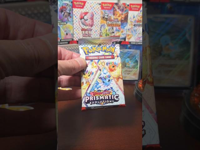 Ep. 105 Pokémon Scarlet and Violet Prismatic Evolutions pack rip #pokemon #pokemontcg #umbreon