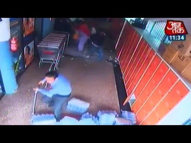 Nepal Earthquake: CCTV Footage From Departmental Store