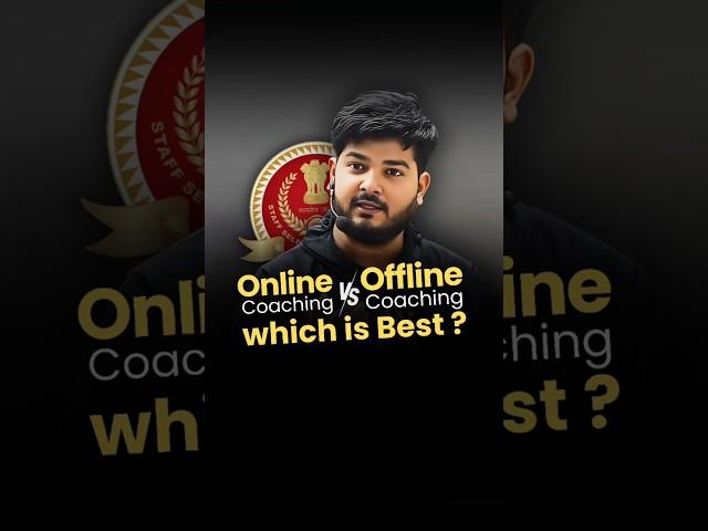 Online vs Offline Coaching  #ssc #ssccgl #sscmaths #ramosir