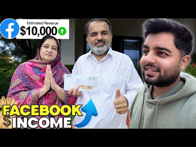 Emotional Surprise For Ami!  FB ki First Payment Aa Gai!Kitni Payment Mili!?