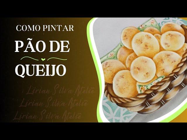 Como pintar pão de queijo.