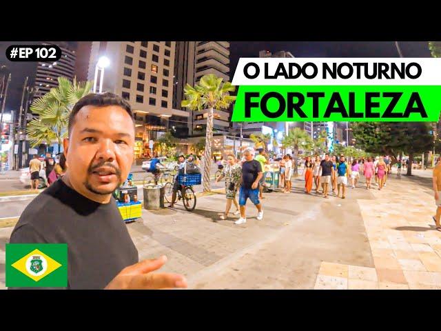 COMO É A NOITE NAS PRAIAS DE FORTALEZA? 2024 #ep104