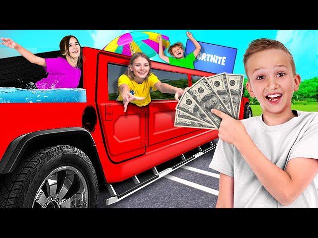 LAST TO LEAVE LIMO | VLAD PAYS $10,000 to the WINNER