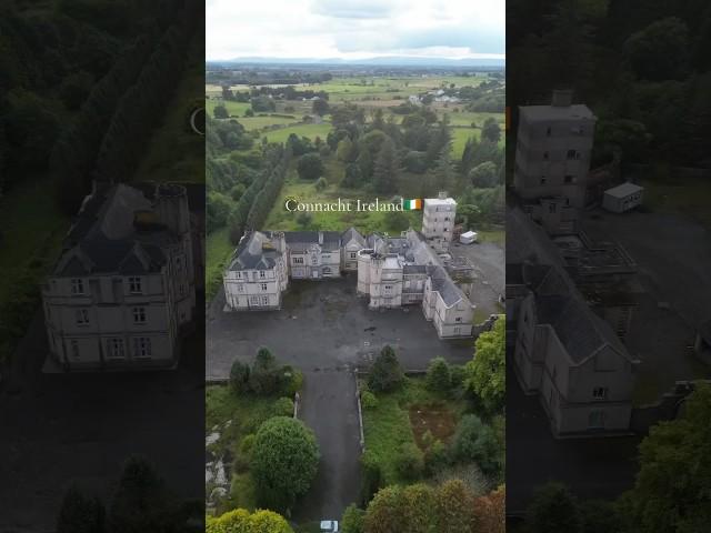 The irish castle has been vacant for 20 years after being abandoned by the nunsfull video up now!!
