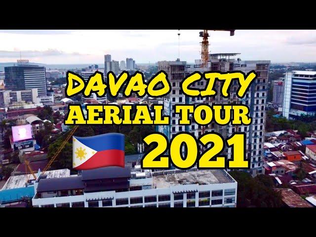 DAVAO CITY AERIAL TOUR 2021 (Philippines’ Largest City)