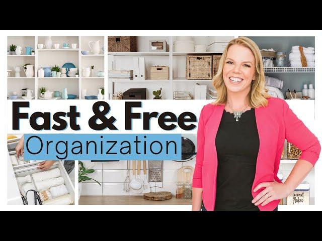 How to Organize 30 Spaces in 30 Minutes!