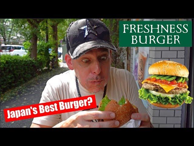 A Truly Healthy Hamburger in Japan?!?  My First Time at Freshness Burger  Steve's POV Food Report