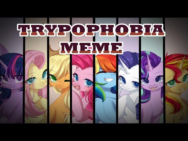 [MLP meme] Trypophobia || evil Mane 6 + Starlight & Sunset [by 是遐音不是暇音]