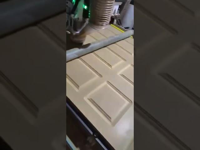 Panel furniture wood cutting by wood cnc router machine