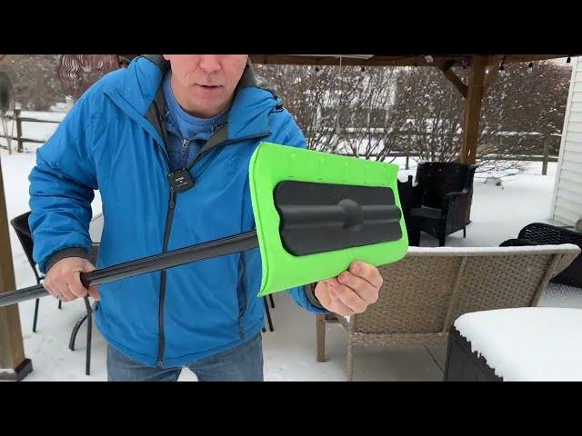 EVERSPROUT Never Scratch SnowBuster Attachment for Removing Snow from Vehicles Review