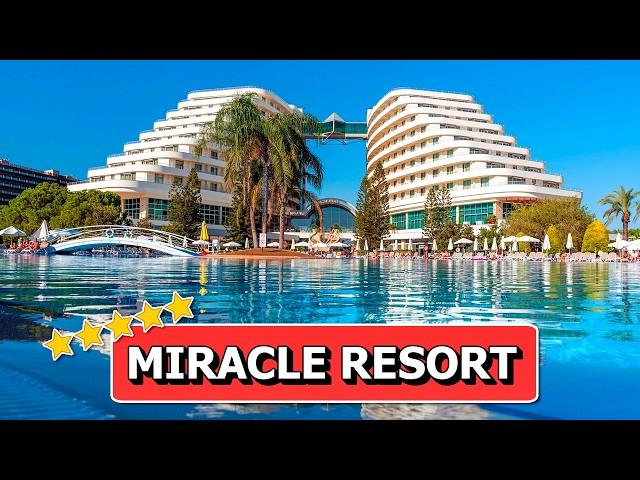 Die Wahrheit über dieses 5-Sterne-Hotel Miracle Resort Lara Antalya