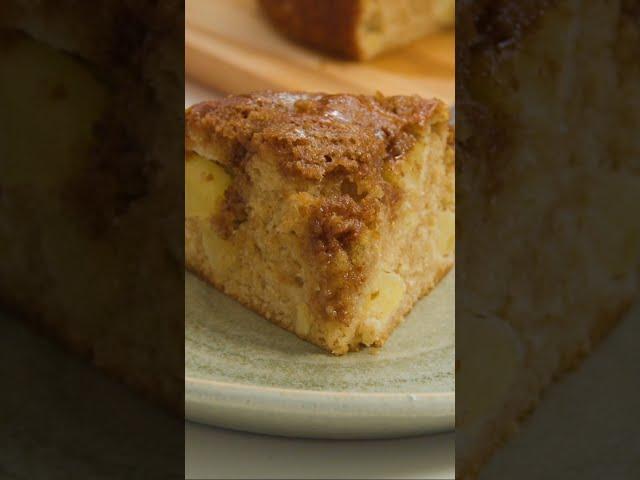 Apple-licious Cinnamon Apple Cake - Dished #Shorts