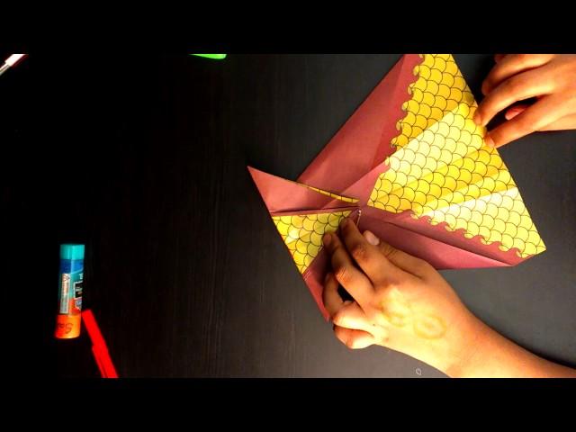 How to make a paper airplane (cloud dragon)