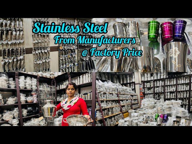 Best Quality Unique Stainless Steel Items  From Manufacturers @ Bangalore Wholesale #stainlesssteel