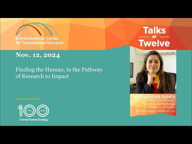 Finding the Human, in the Pathway of Research to Impact