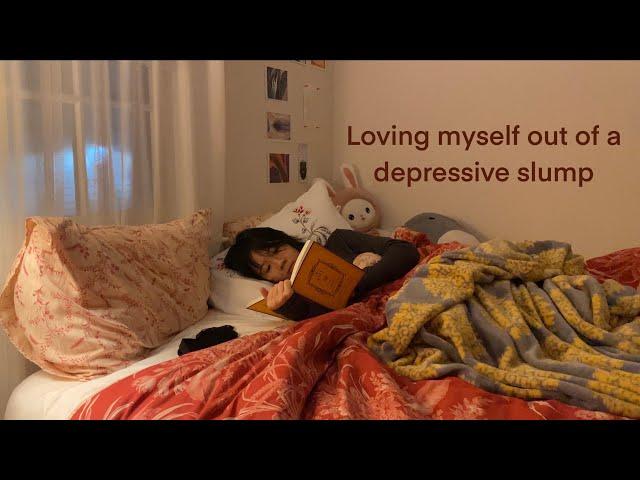 cleaning my depression room and taking care of myself [mellow vlog]