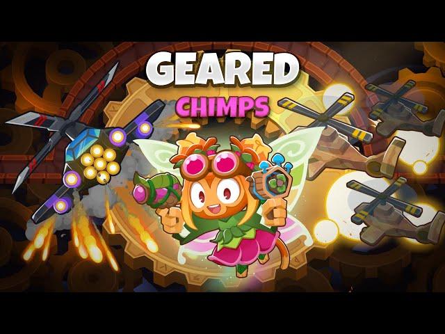 SAFE & EASY Geared CHIMPS Black Border Guide: Commander x Prime (BTD6)