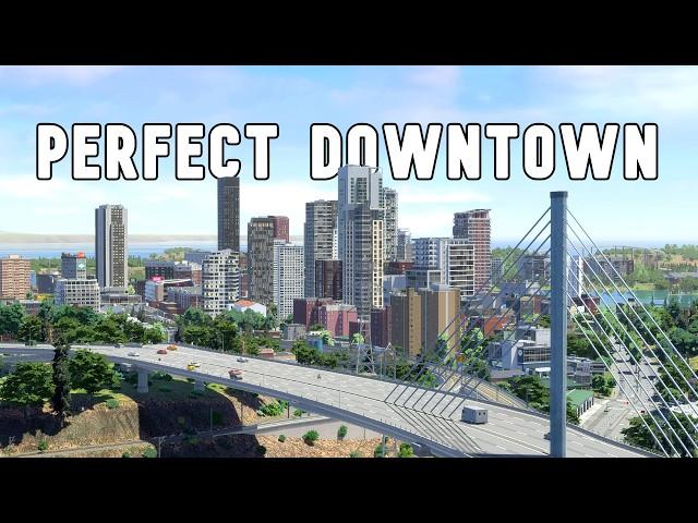 Starting the best downtown I have ever created in Cities Skylines 2